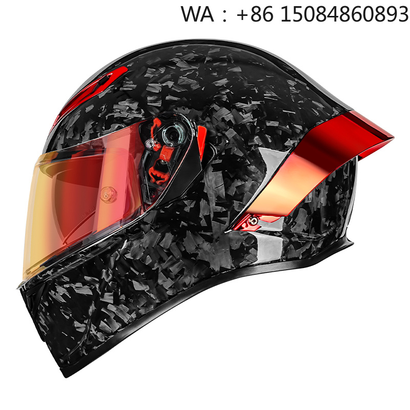 Helmet Full Face - Multi size Carbon fiber material full