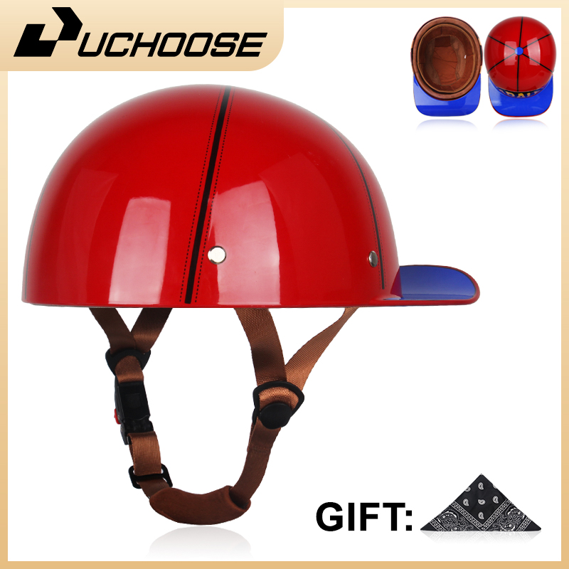 Motorcycle Gear Vintage - Baseball Cap Helmet Motorcycle Vintage Retro