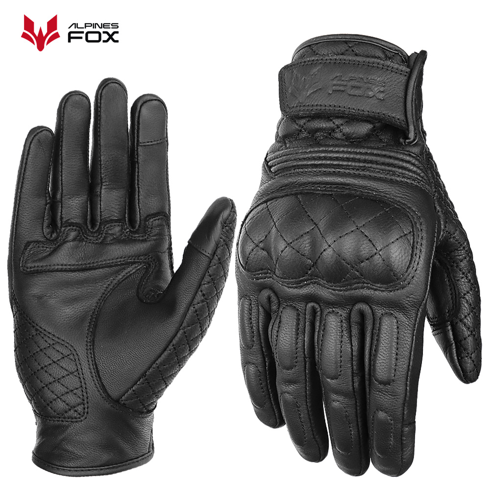 Retro Motorcycle Gloves Real L – обзор и цена Motorcycle Gear Yellow