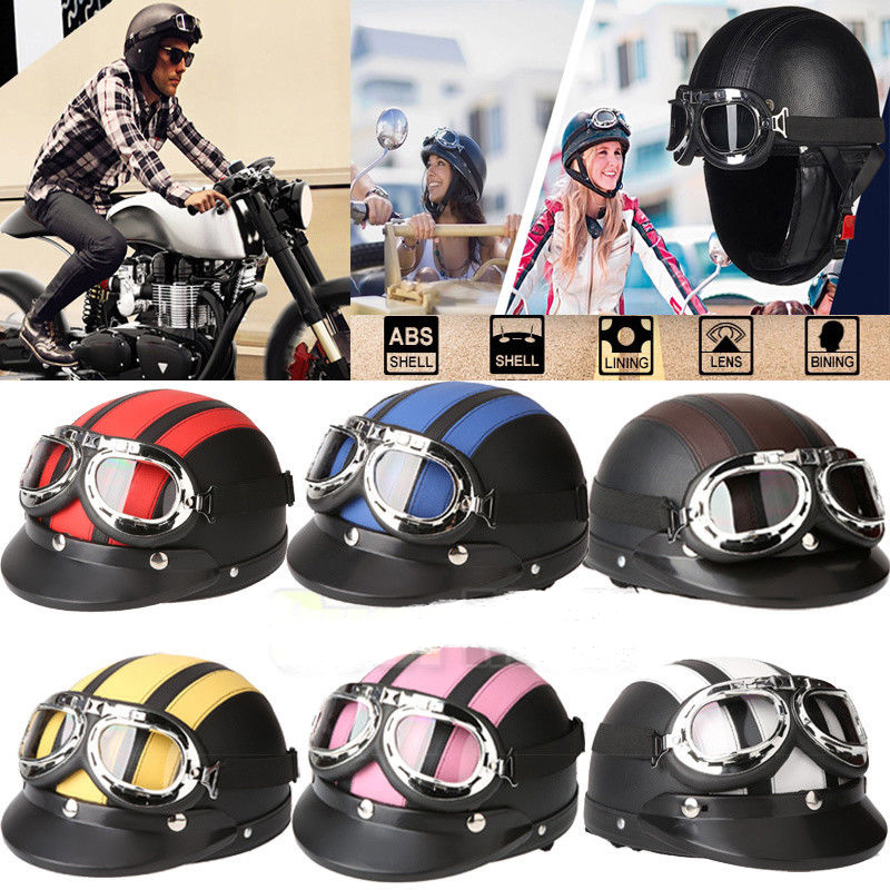 For Harley Adult Helmets Motor – обзор и цена Motorcycle Gear Vintage