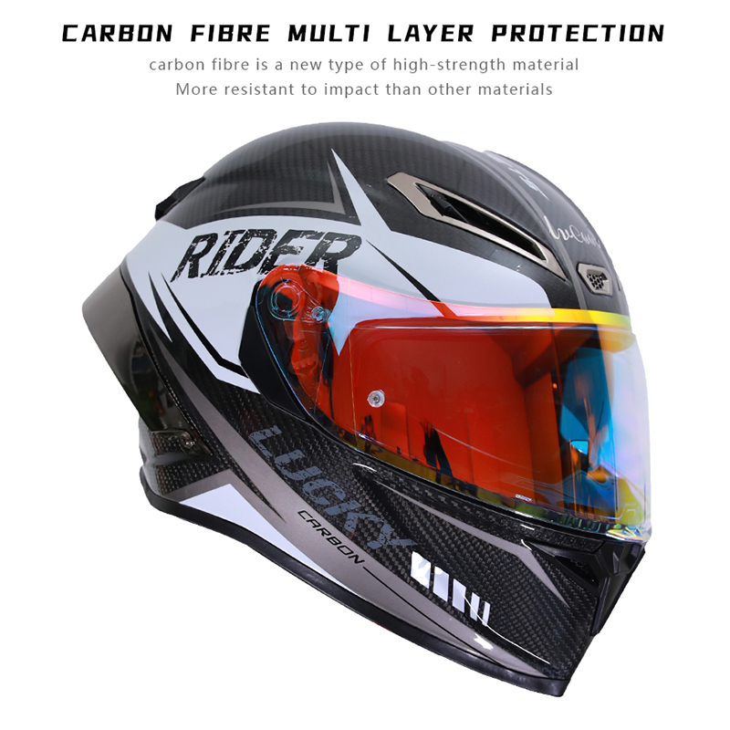 High definition lens Carbon fi – обзор и цена Helmet Full Face