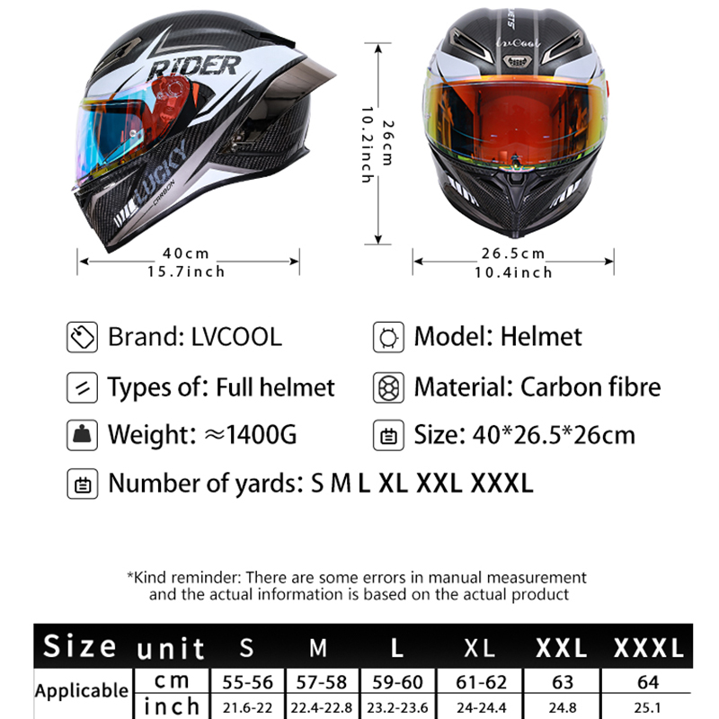 High definition lens Carbon fi – обзор и цена Helmet Full Face
