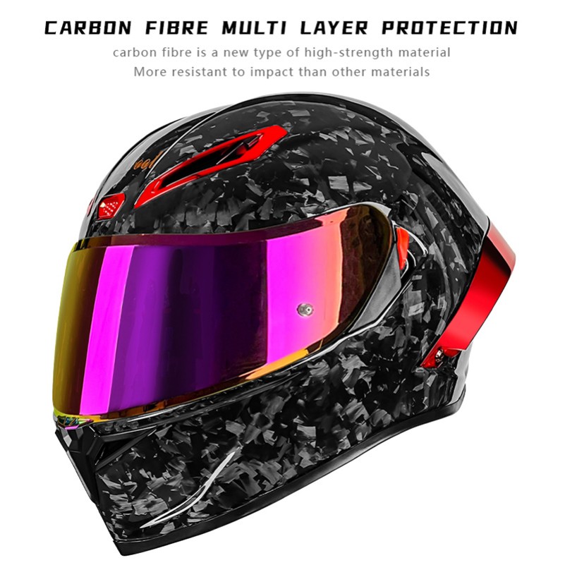 Multi size Carbon fiber materi – обзор и цена Helmet Full Face