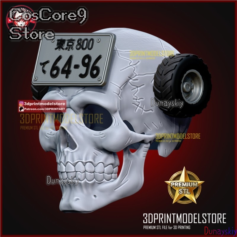 Dorohedoro Ebisu Skull Mask Co – обзор и цена Helmet Full Face