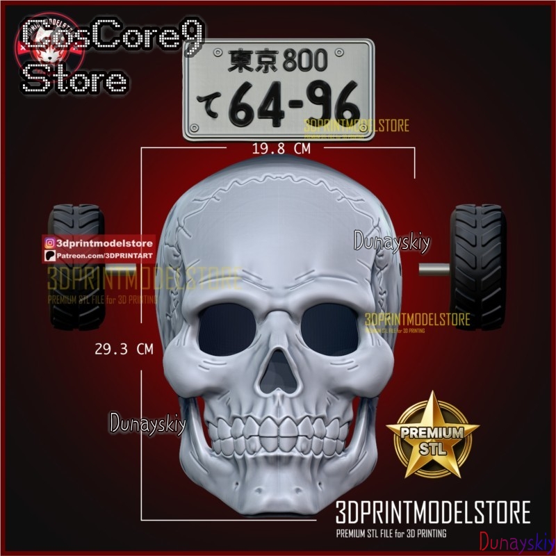 Dorohedoro Ebisu Skull Mask Co – обзор и цена Helmet Full Face