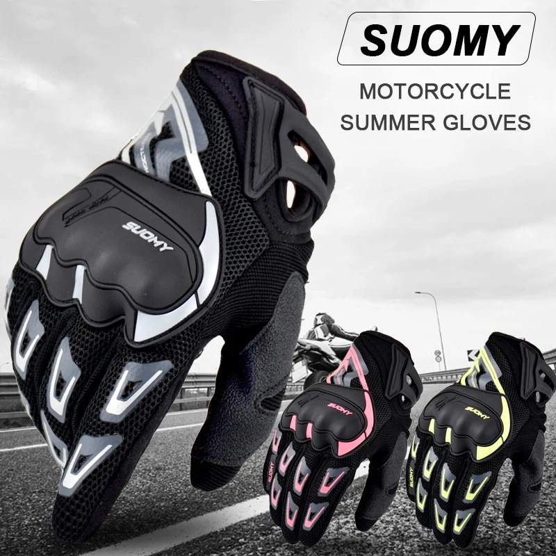 Suomy Motorcycle Gloves Summer – обзор и цена Motorcycle Gear Yellow