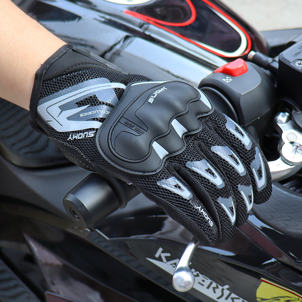 Suomy Motorcycle Gloves Summer – обзор и цена Motorcycle Gear Yellow