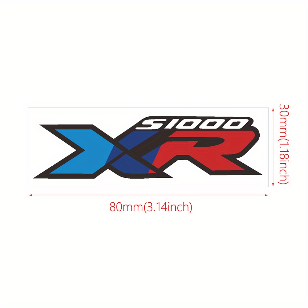 XR S1000 Text Stickers Waterpr – обзор и цена Motorcycle Gear Yellow