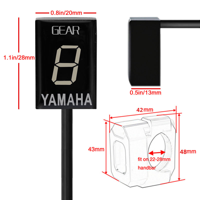 Gear indicator for yamaha xjr  – обзор и цена Motorcycle Gear Levels