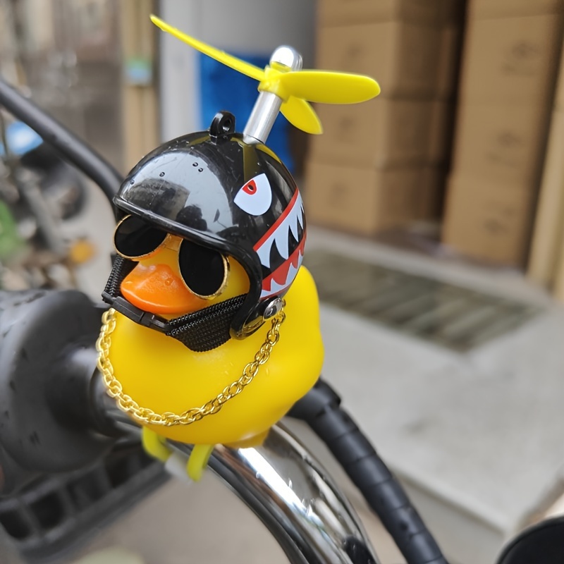 1PC cute yellow duck decoratio – обзор и цена Motorcycle Gear Yellow