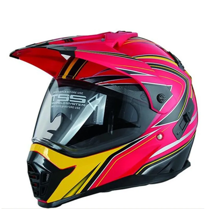 Red Yellow Motocross Helmet Mo – обзор и цена Motorcycle Gear Yellow