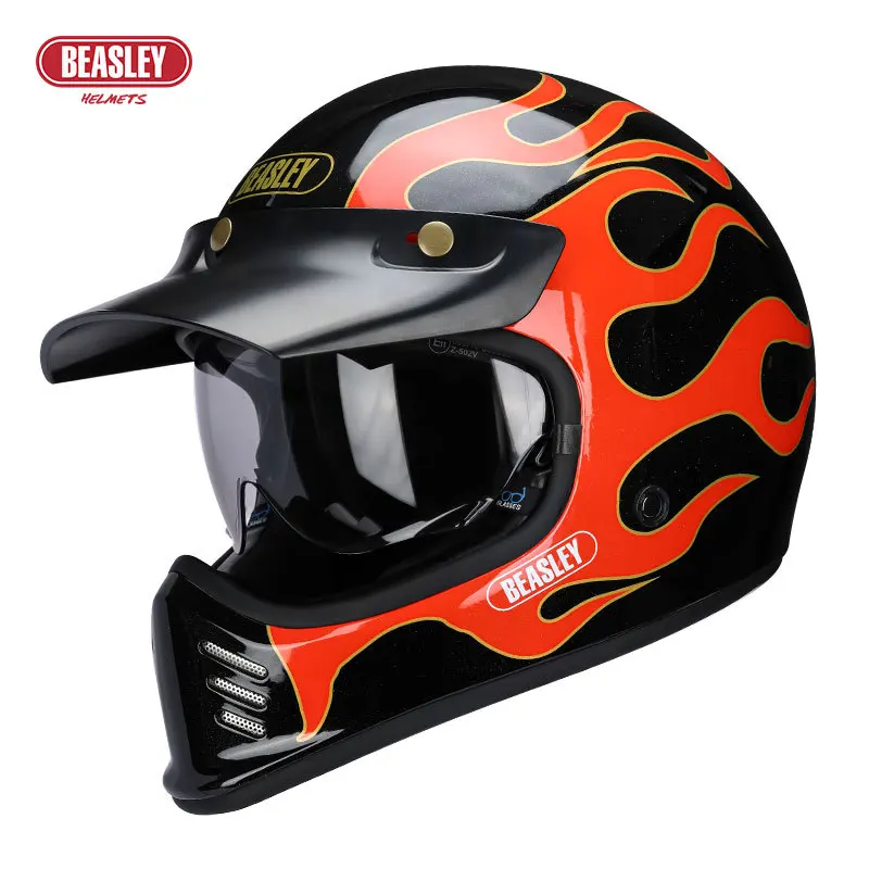 Vintage Motorcycle Helmet Elec – обзор и цена Motorcycle Gear Vintage